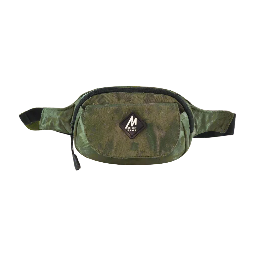 Mike Travel Waist Pouch - Olive Green