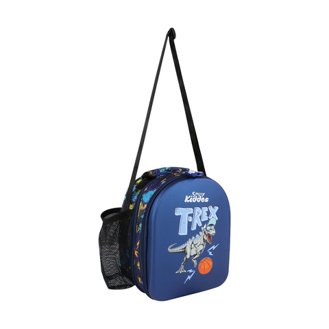 Image of Smily Kiddos Eva Pre School Backpack T-rex - Blue