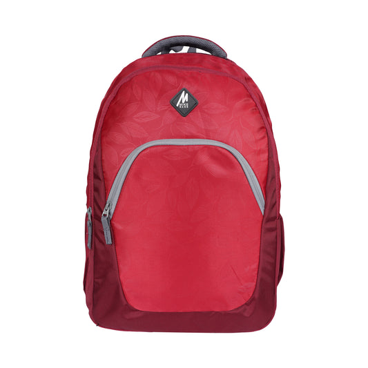 Mike Stash Laptop Backpack with Rain Cover - Maroon