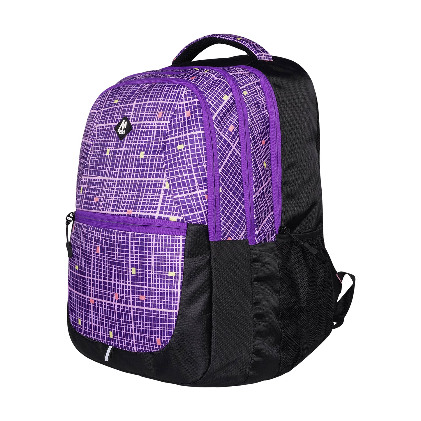 Mike Cradle Laptop Backpack -Purple