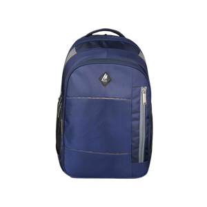 Mike Prestige Backpack - Navy Blue & Grey