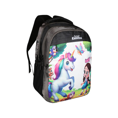 Image of Smily Kiddos - Licensed Chhota Bheem Chutki Junior Backpack 1 - Green