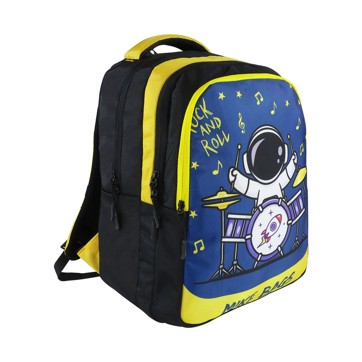 Mike Junior 15L School Backpack Astro Drums for Boys