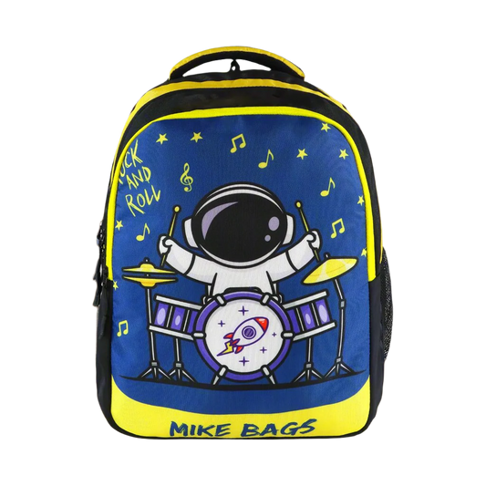 Mike Junior 15L School Backpack Astro Drums for Boys