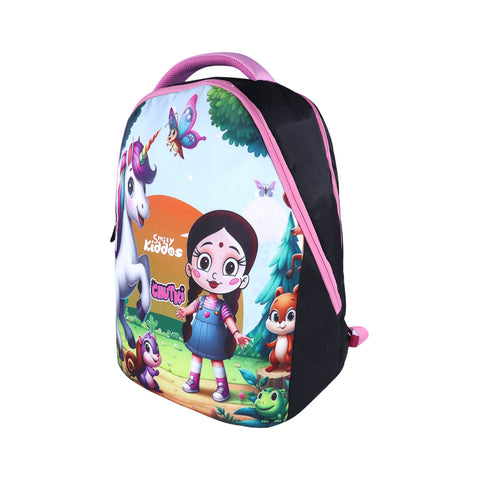 Image of Smily Kiddos - Licensed Chhota Bheem Chutki Junior Backpack 2 - Pink