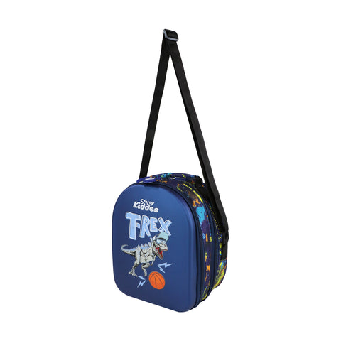 Image of Smily Kiddos Eva Pre School Backpack T-rex - Blue