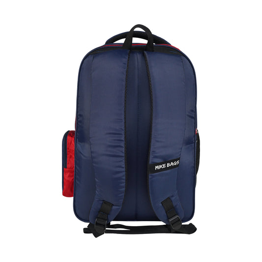 Mike Vektro Backpack - Navy Blue & Red