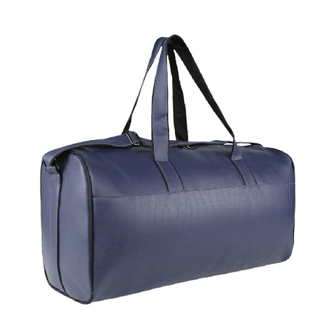 Image of Mike PU Amaze Duffle Bag - Blue
