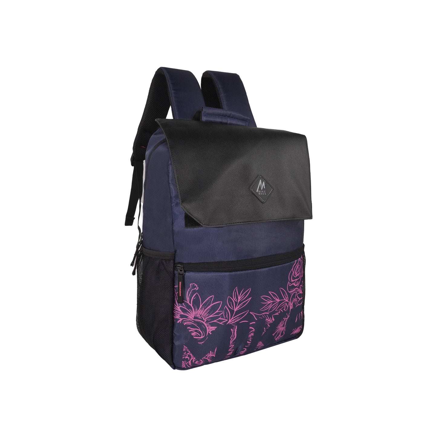 Mike Pathfinder 32L Laptop Backpack - Navy Blue