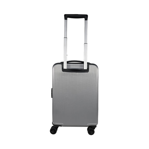 Image of Mike Nova Hard Case Trolley Bag - Silver