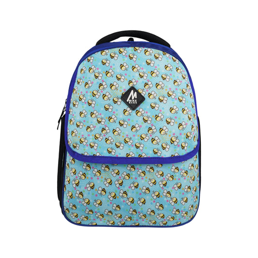 Mike Happy Bee Backpack - Blue