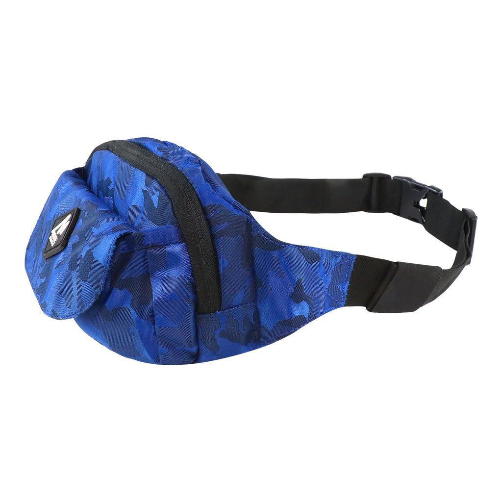 Mike Travel Waist Pouch- Blue