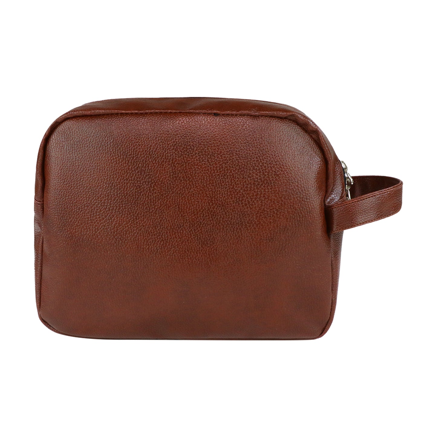 Mike Leather Make Up Pouch - Brown
