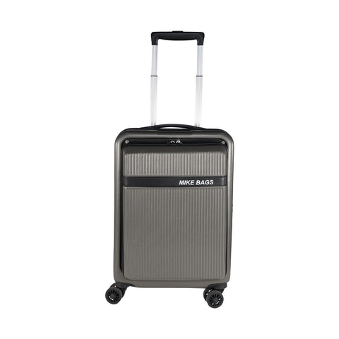Image of Mike Nova Hard Case Trolley Bag - Grey