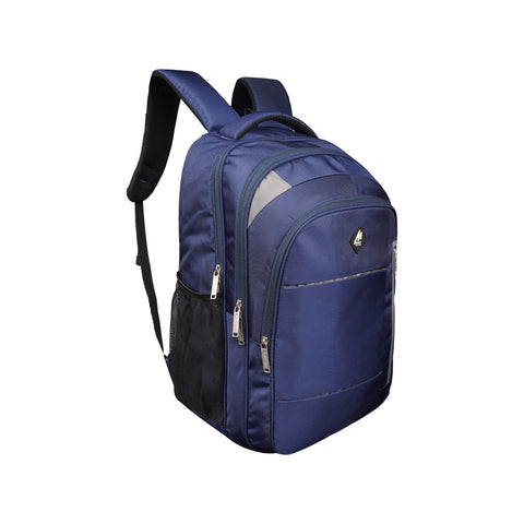 Image of Mike Prestige Backpack - Navy Blue & Grey