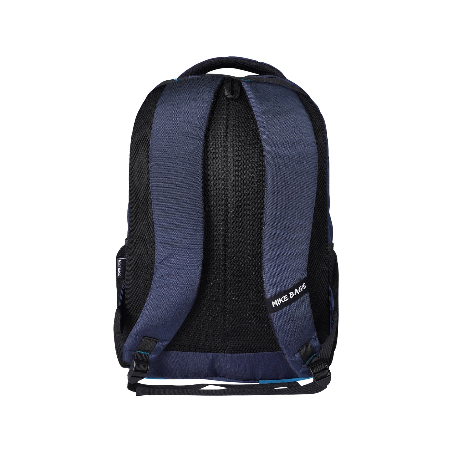 Mike Crayon Plus Laptop Backpack - Teal Blue & Navy Blue