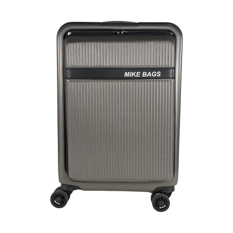 Image of Mike Nova Hard Case Trolley Bag - Grey