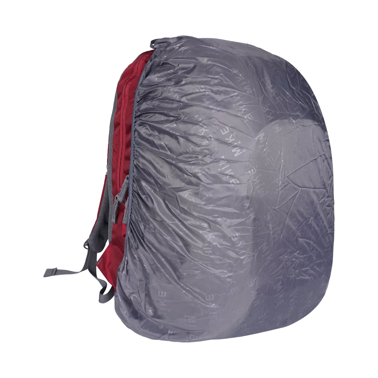 Mike Stash Laptop Backpack with Rain Cover - Maroon