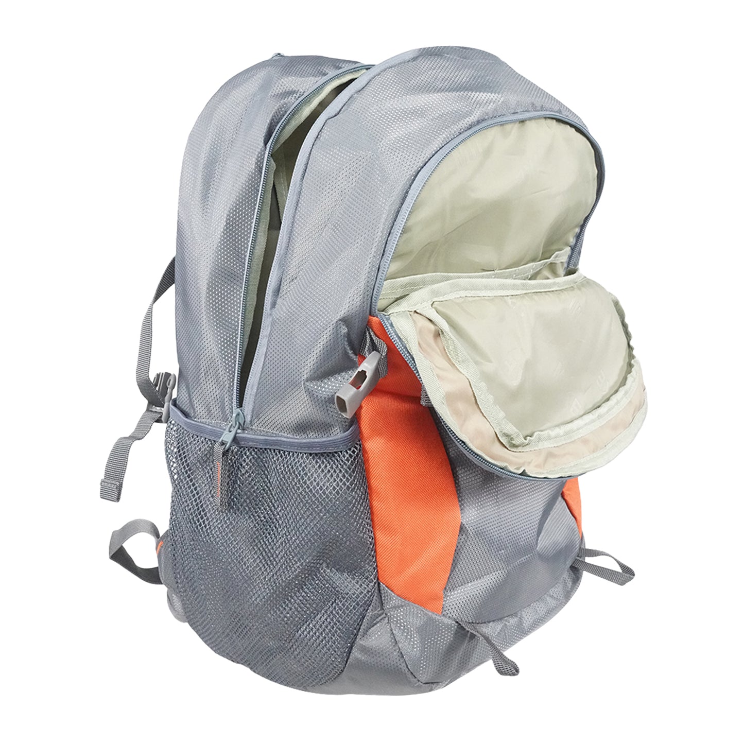 Mike Urban Trek Laptop Backpack with Rain Cover - Grey