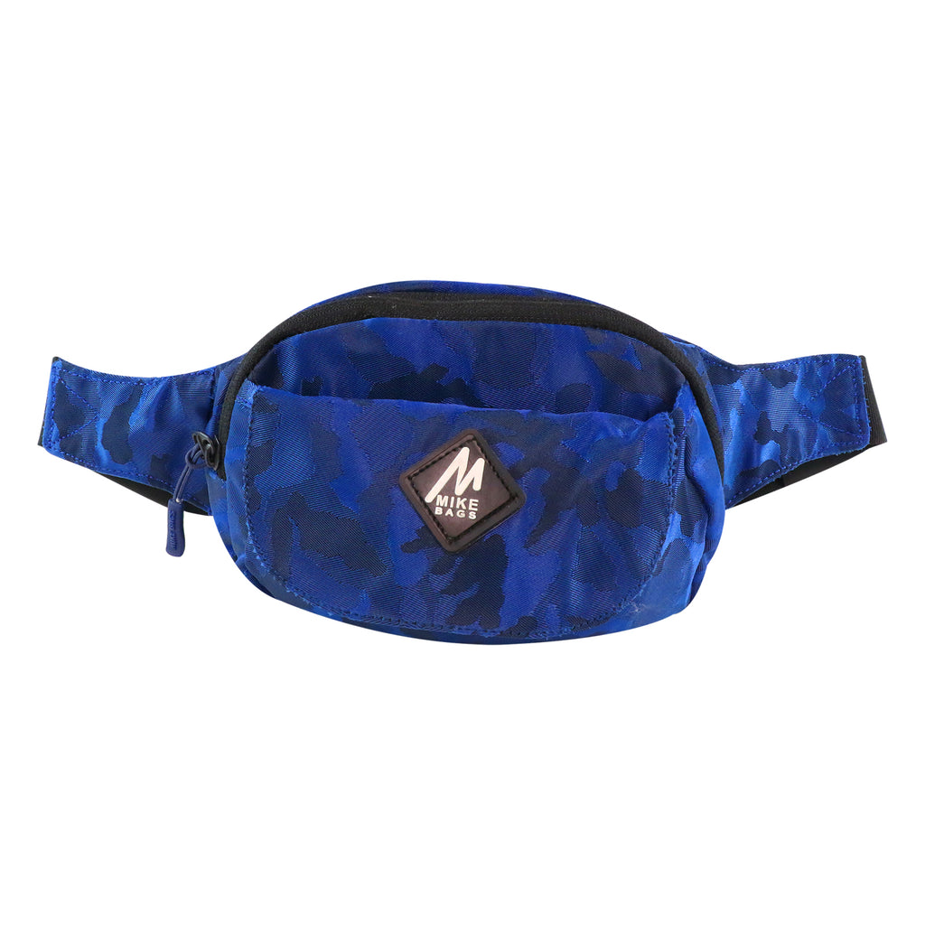 Mike Travel Waist Pouch- Blue
