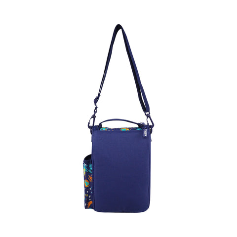 Image of Space Astronaut Strap Lunch Bag V3 |Lunch Bag for Kids | Durable, Spacious & Trendy Blue