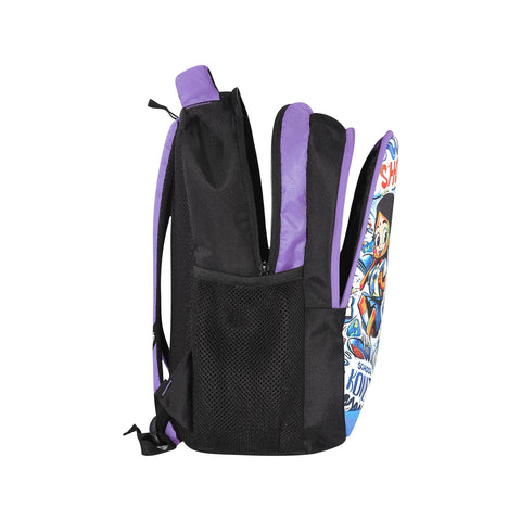Image of Smily Kiddos - Licensed Chhota Bheem Preschool Backpack I - Purple