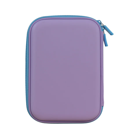 Image of Smily Kiddos Single Compartment pencil case v2 Kitty Theme Purple