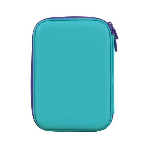 Image of Smily Kiddos Single Compartment pencil case v2 unicorn theme green