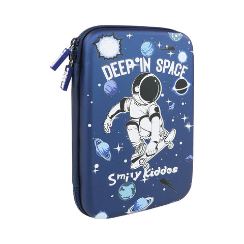 Image of Smily Kiddos Single Compartment Eva Pencil Deep Space - Blue