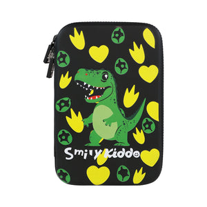 Smily Kiddos Single Compartment Eva Pencil Dancing Dino - Black