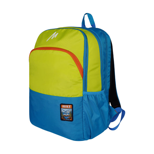 Mike BrightGo Backpack – Teal Blue & Lime Green