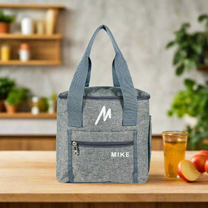 Mike Twix Lunch Bag - Grey