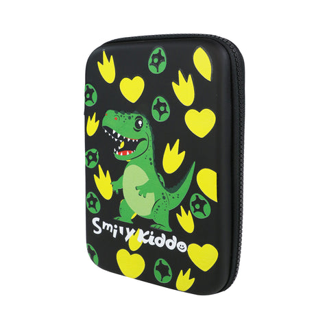 Image of Smily Kiddos Single Compartment Eva Pencil Dancing Dino - Black