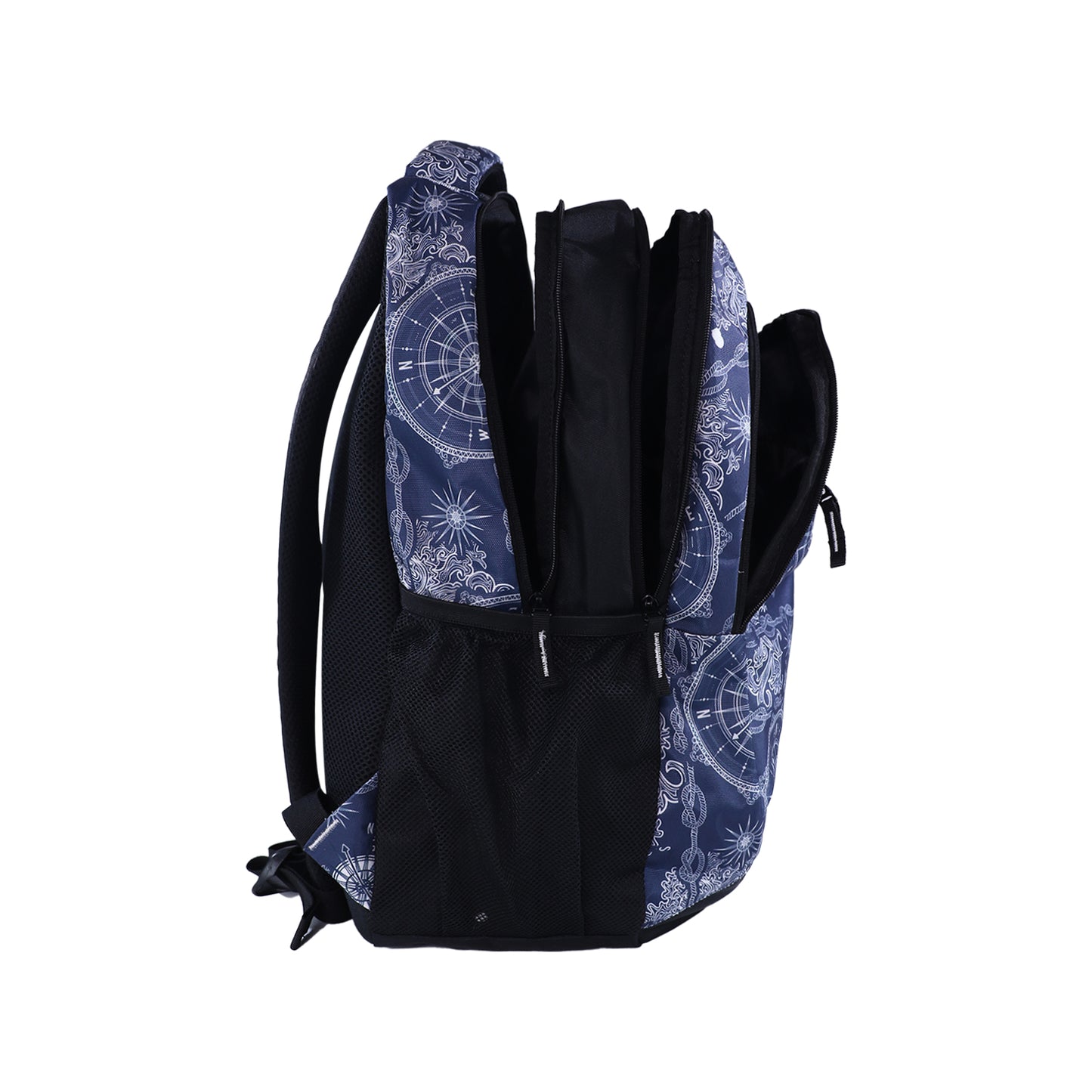Mike Splendid 29L Laptop Backpack- Navy Blue & Black