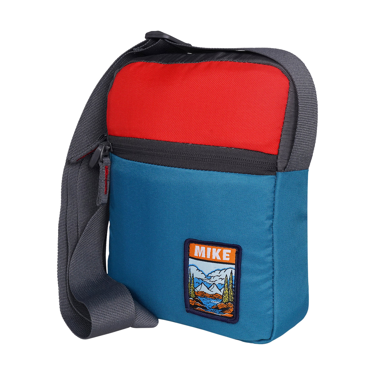 Mike Spectrum Sling Bag - Black & Indigo