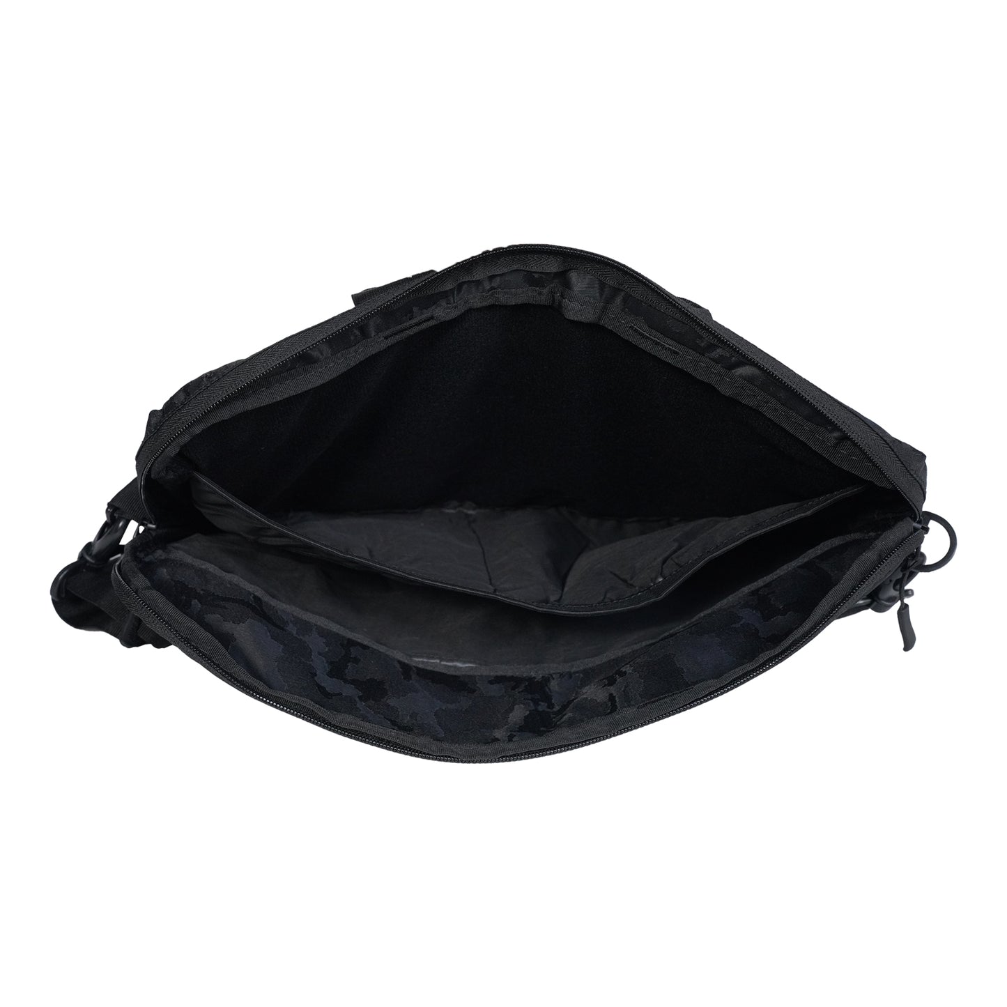 Mike Camo Vintage File Bag - Black