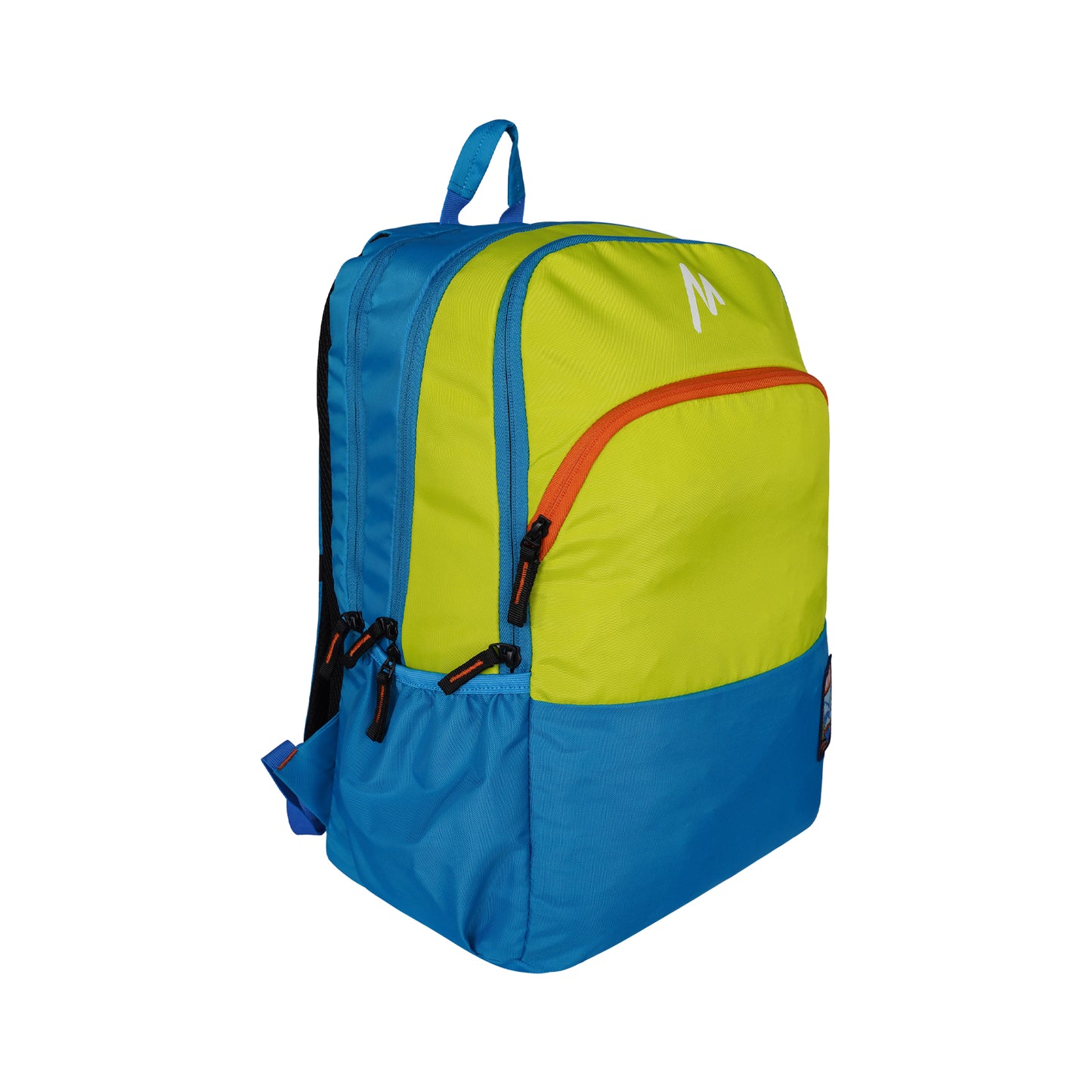Mike BrightGo Backpack - Teal Blue & Lime Green