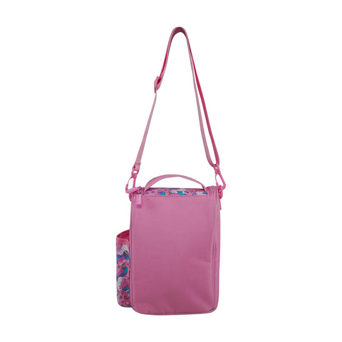 Image of Sky Unicorn Strap Lunch Bag V3 | Lunch Bag for Kids | Durable, Spacious & Trendy Pink