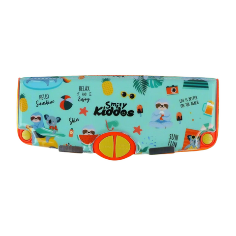 Image of Smily Kiddos Pop Out Pencil box  Sweet Summer Theme- Green