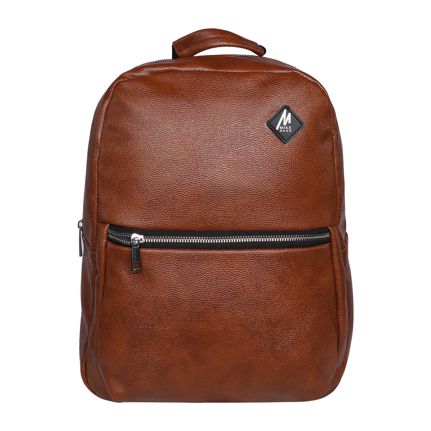 Mike Regent Leather Backpack - Tan