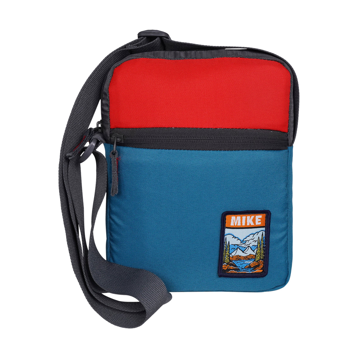 Mike Spectrum Sling Bag - Black & Indigo