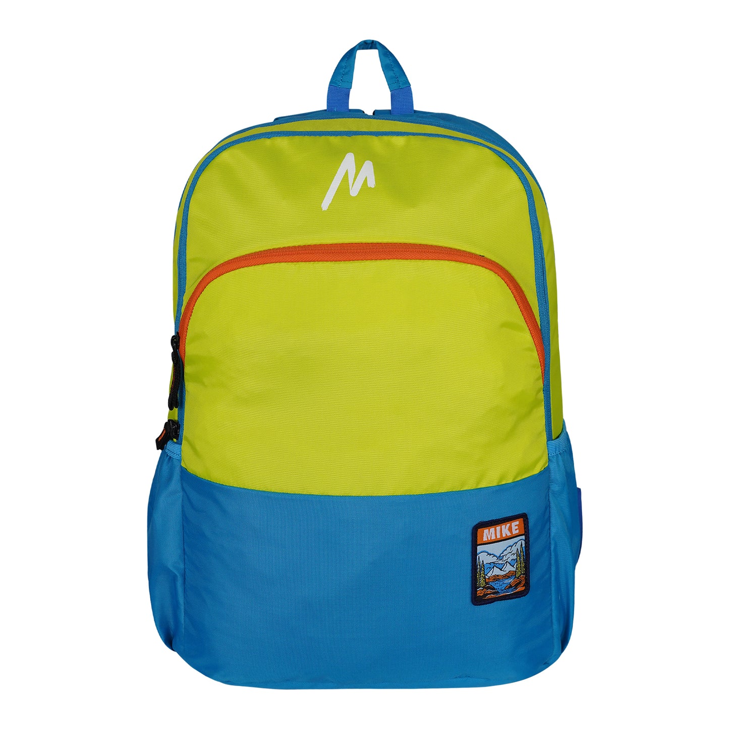 Mike BrightGo Backpack - Teal Blue & Lime Green