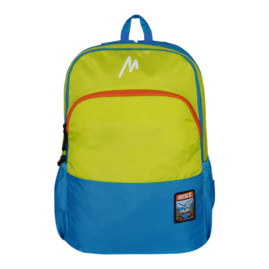 Mike BrightGo Backpack – Teal Blue & Lime Green