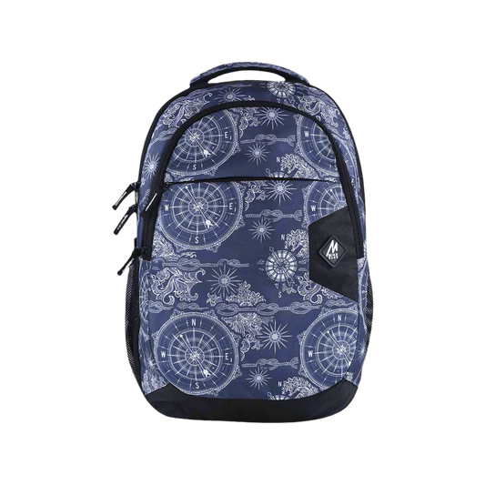 Mike Splendid 29L Laptop Backpack- Navy Blue & Black
