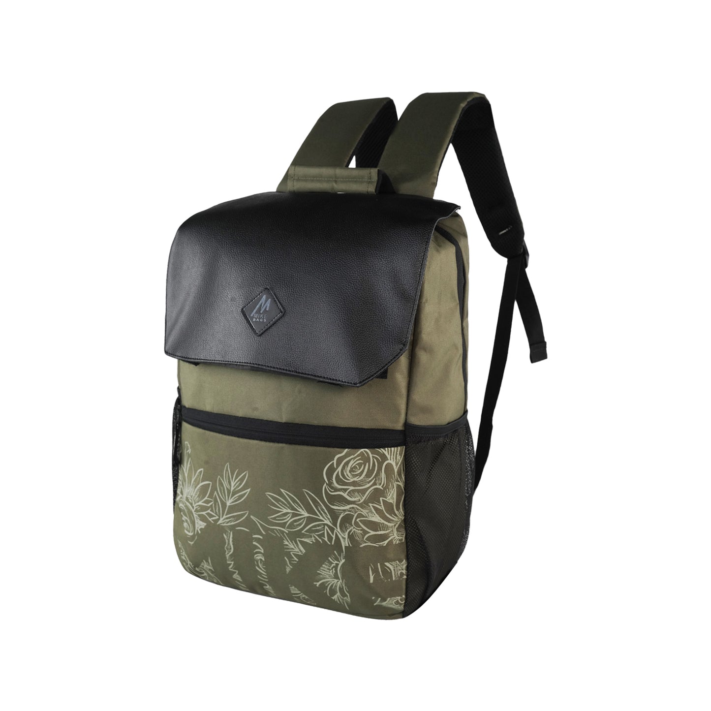Mike Pathfinder 23L Laptop Backpack - Olive Green