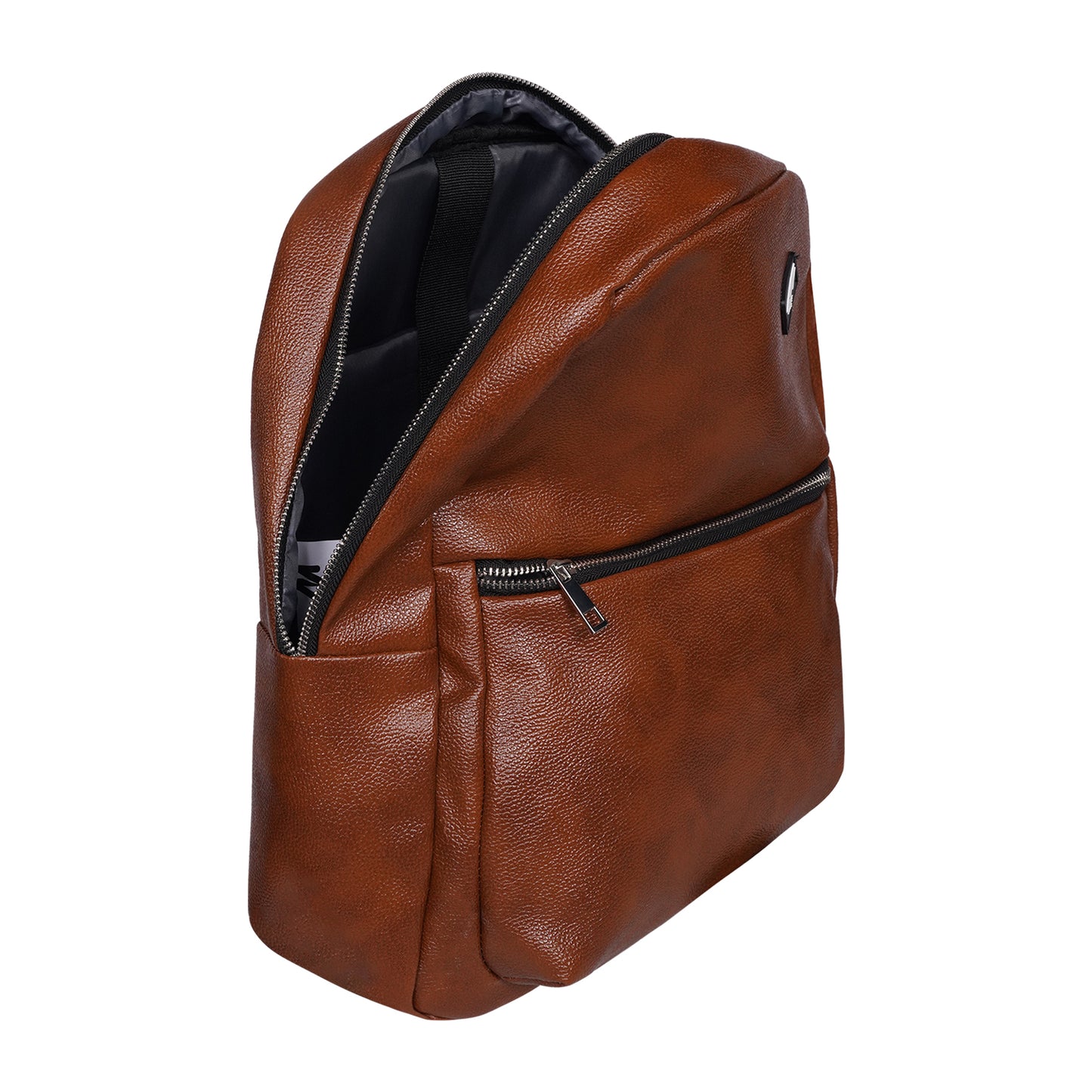 Mike Regent Leather Backpack - Tan