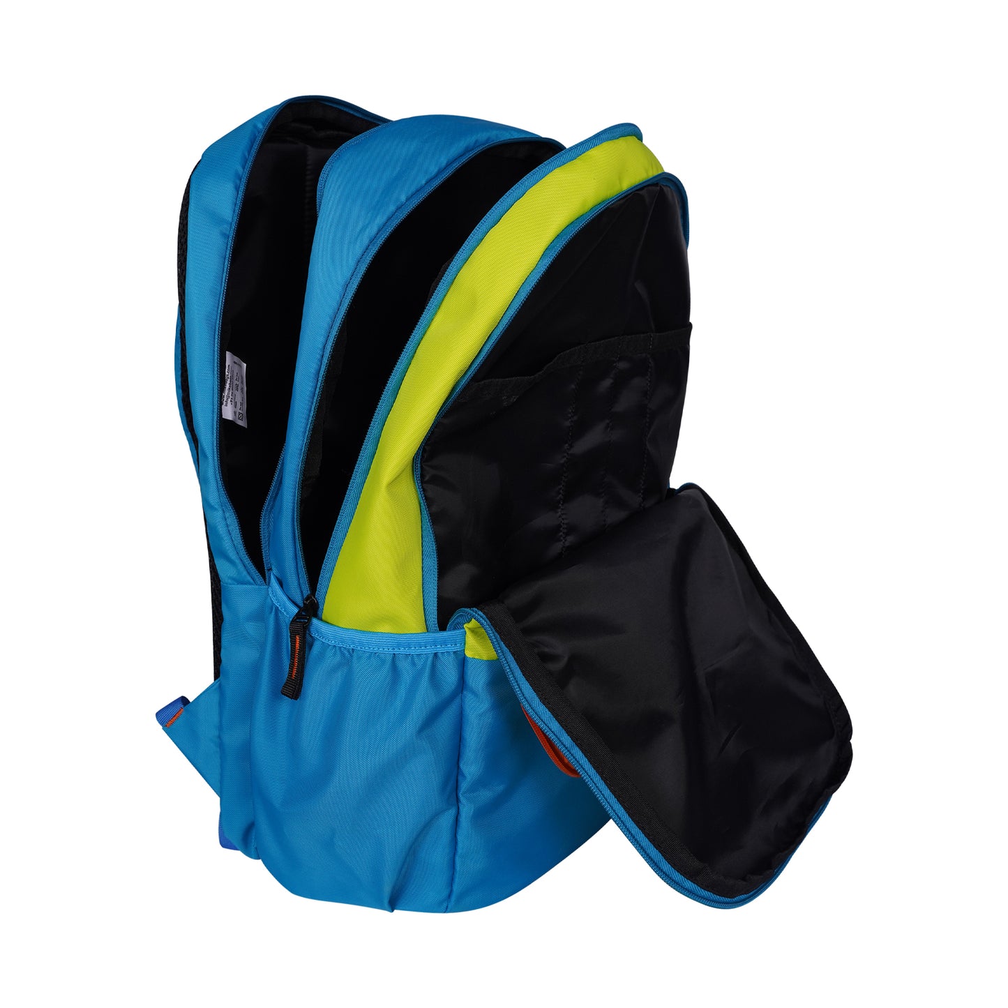 Mike BrightGo Backpack - Teal Blue & Lime Green