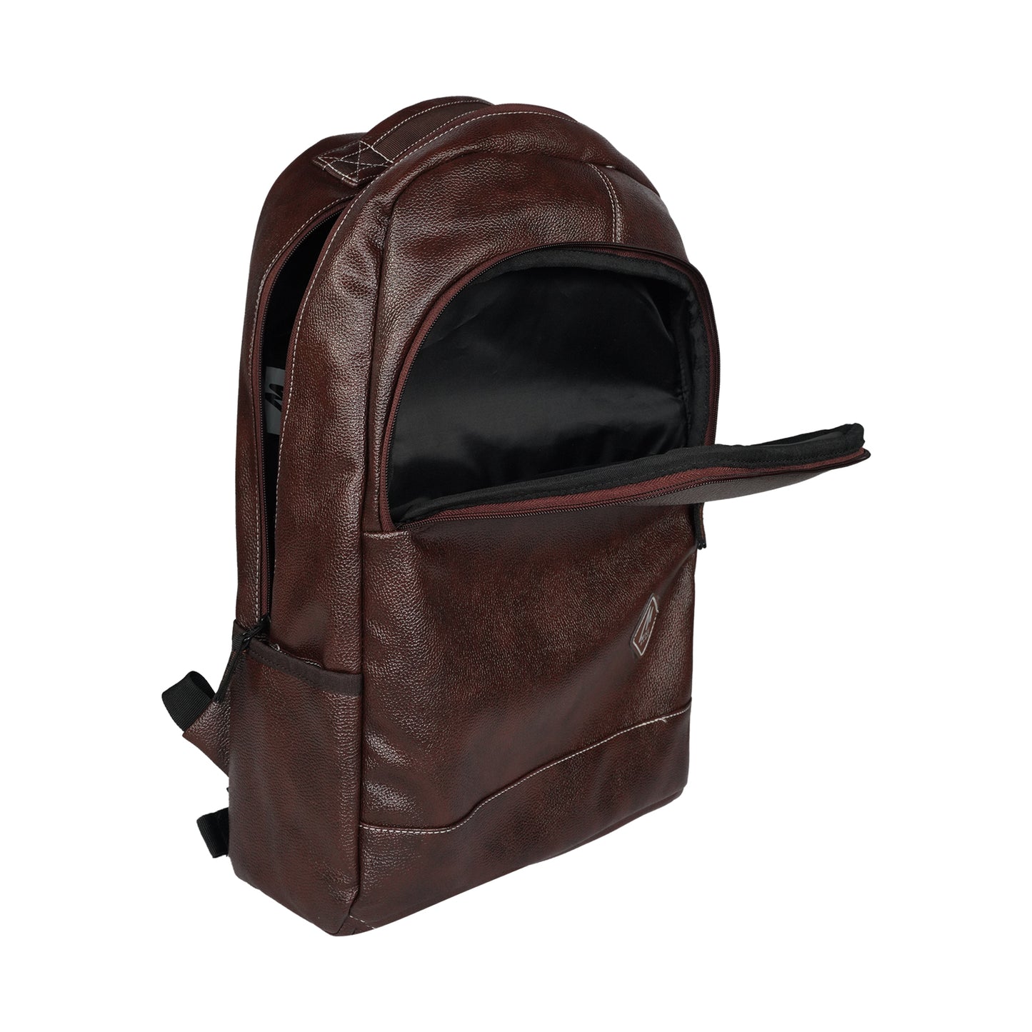 Mike Phoenix Leather Laptop Backpack - Brown