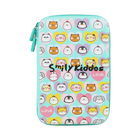 Image of Smily Kiddos Single Compartment Eva Pencil Cute Animals - Multicolor
