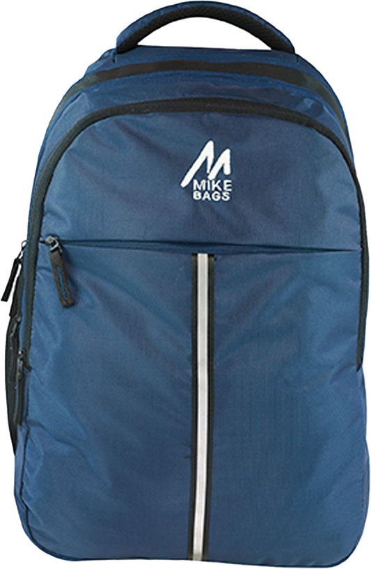 Mike Virgo Laptop Backpack - Navy Blue